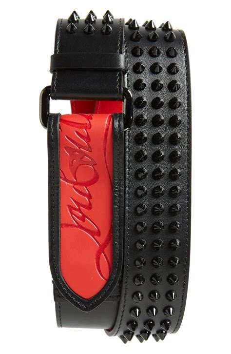 louboutin belt men's.